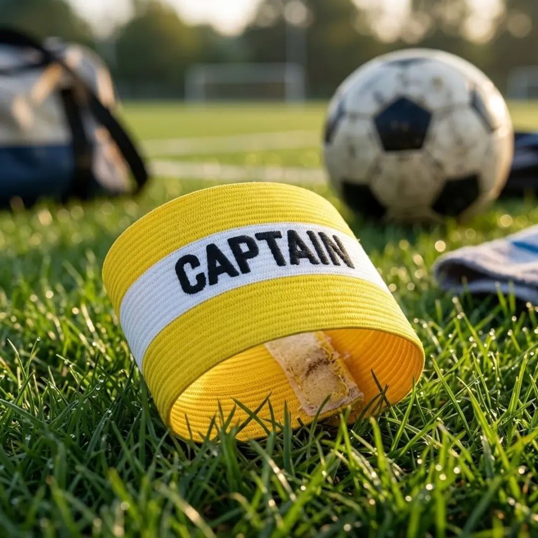 NUVEX Captain Armband Geel - Verstelbaar 12,5cm