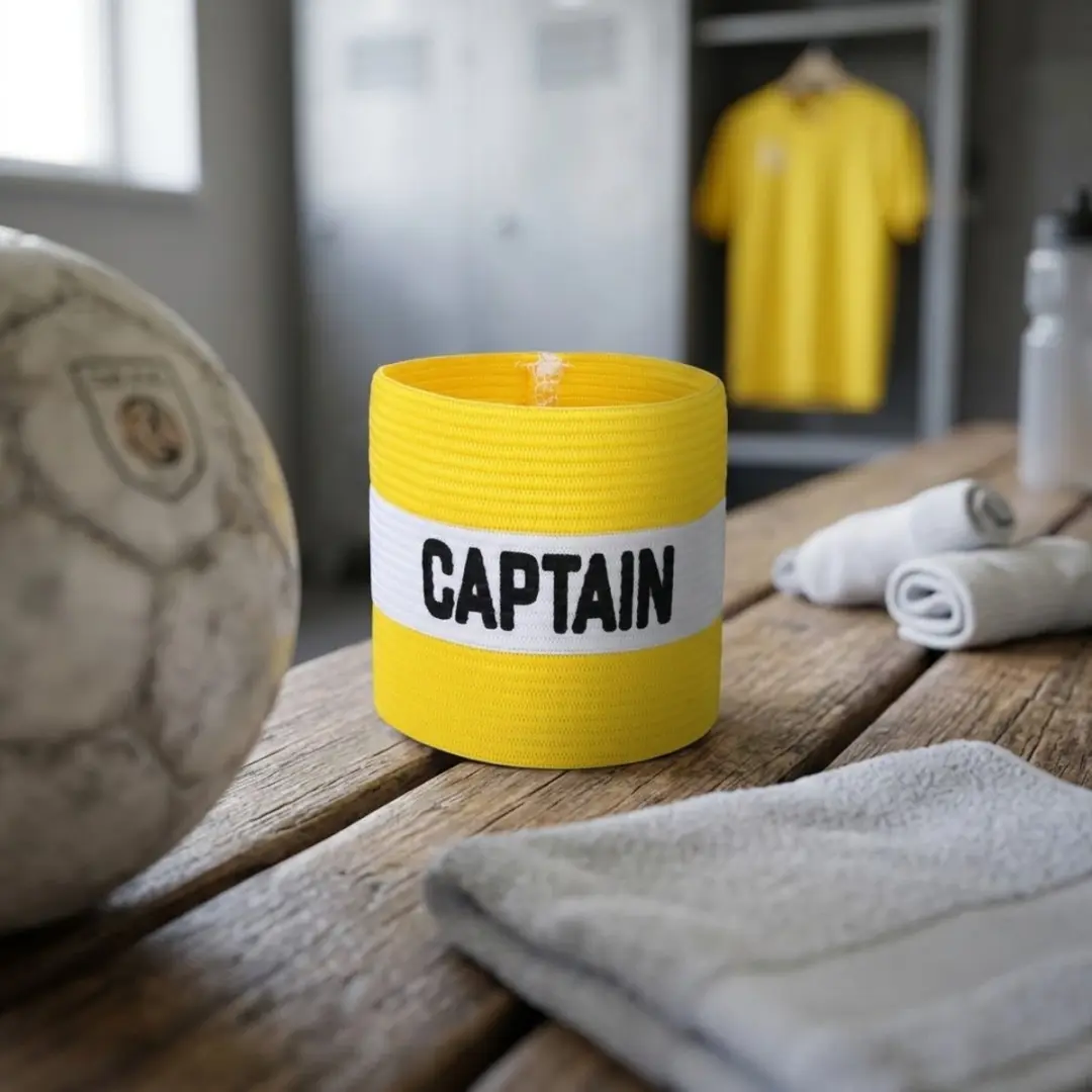 NUVEX Captain Armband Geel - Verstelbaar 12,5cm