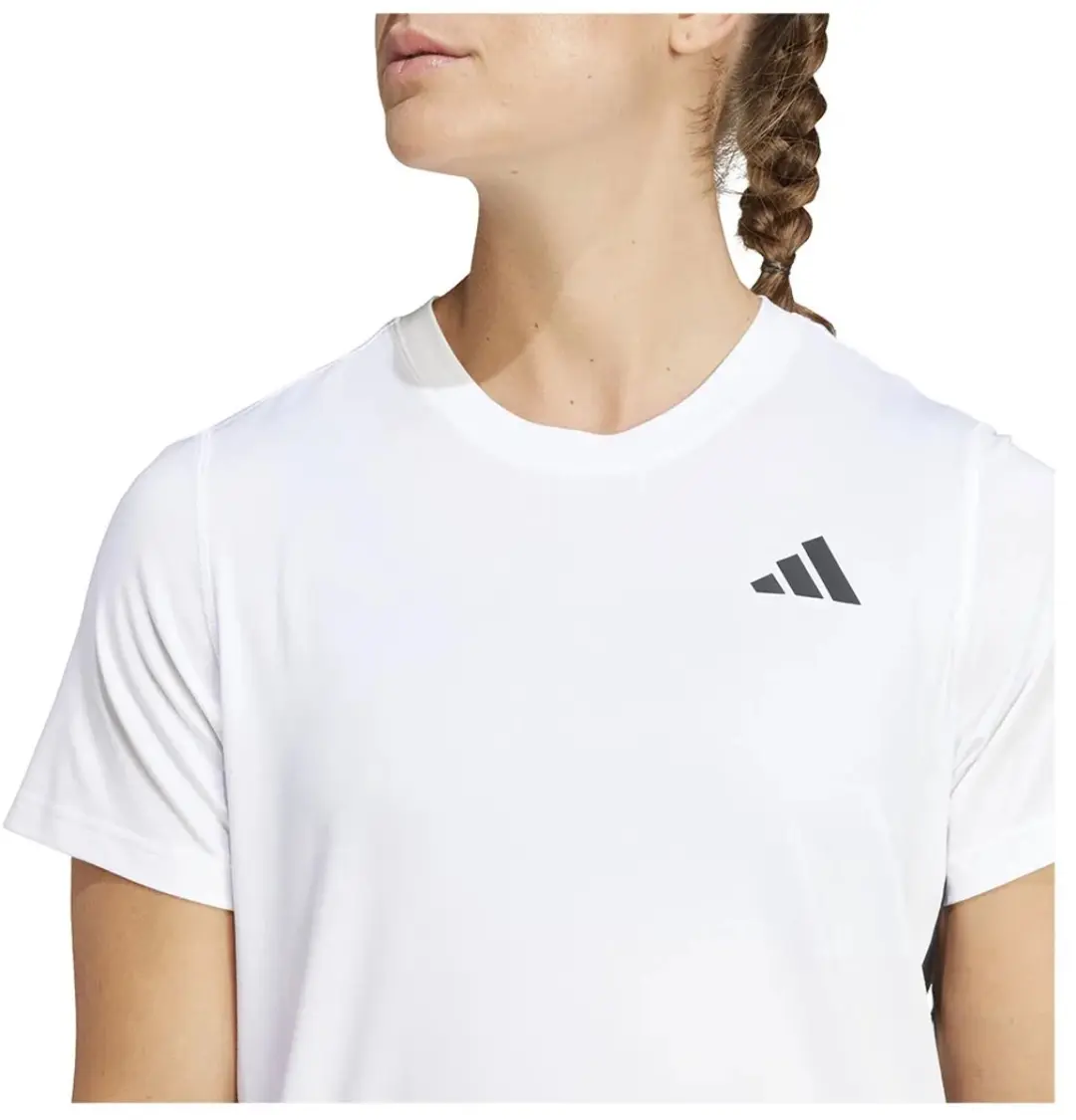 Adidas Train Essentials 3 Stripes T-shirt - Wit L