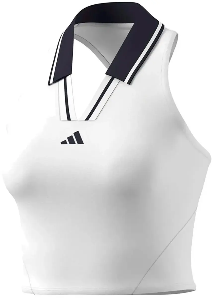 Adidas Tennis Climacool Crop Pro Mouwloos T-shirt L