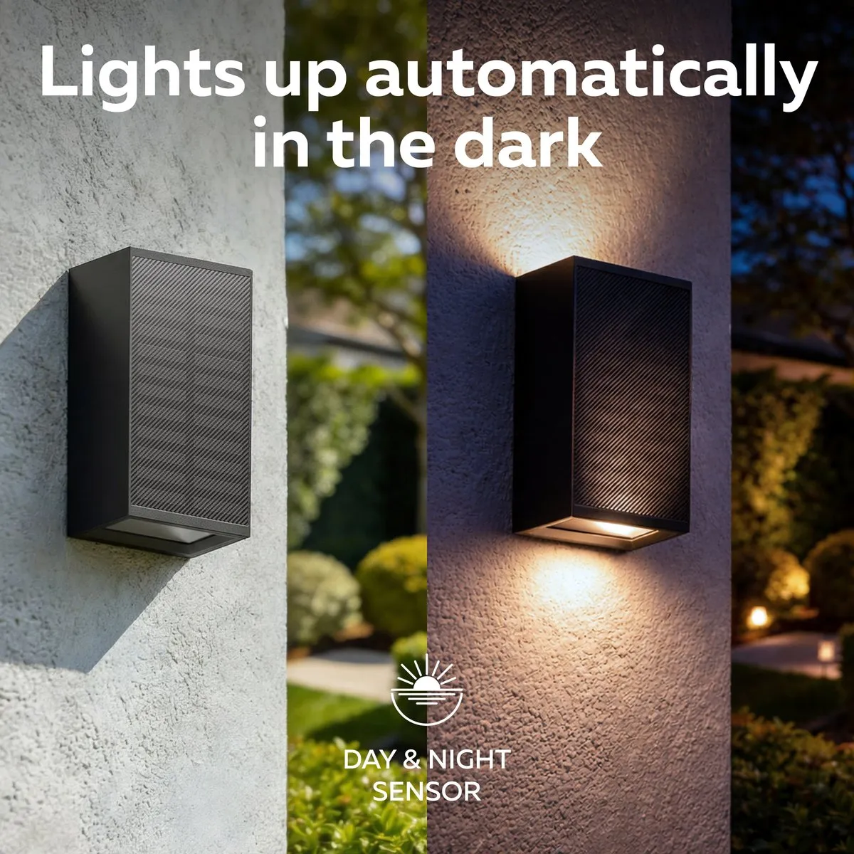 Calex Birindisi Solar Wandlamp 2700K - 2 Stuks