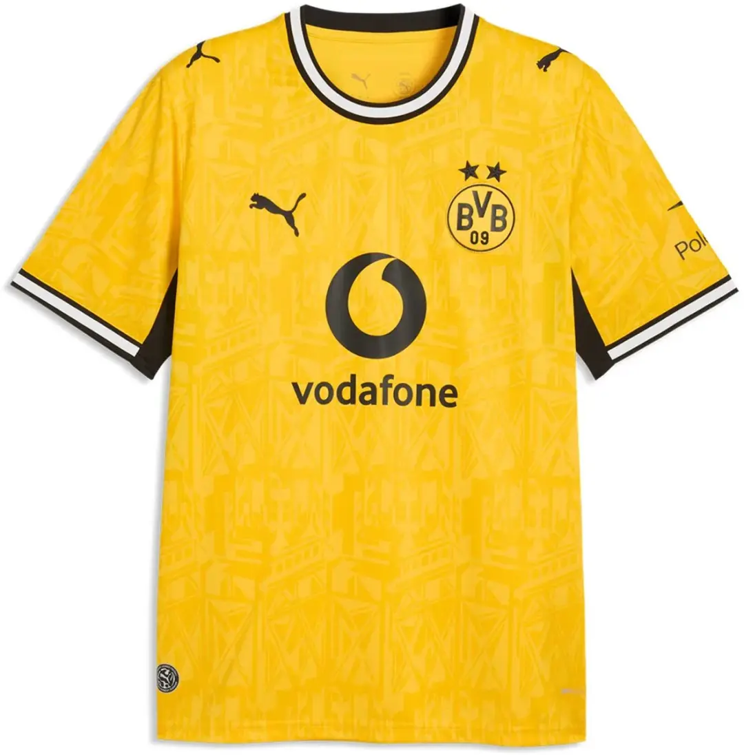 PUMA BVB Replica Thuis T-shirt Geel XS