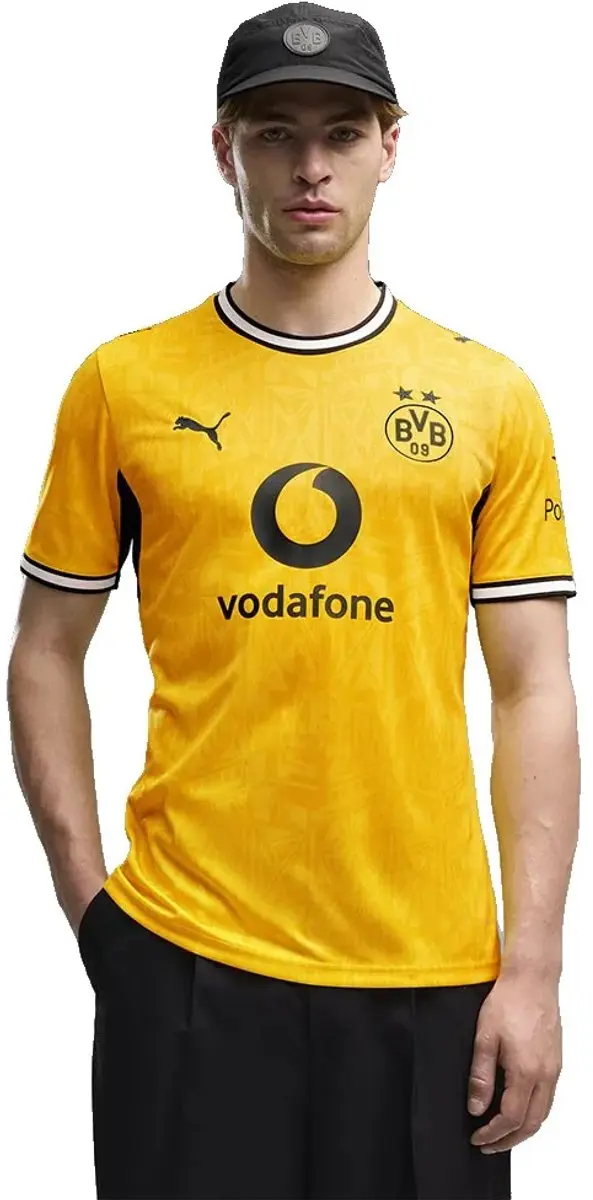 PUMA BVB Replica Thuis T-shirt Geel XS