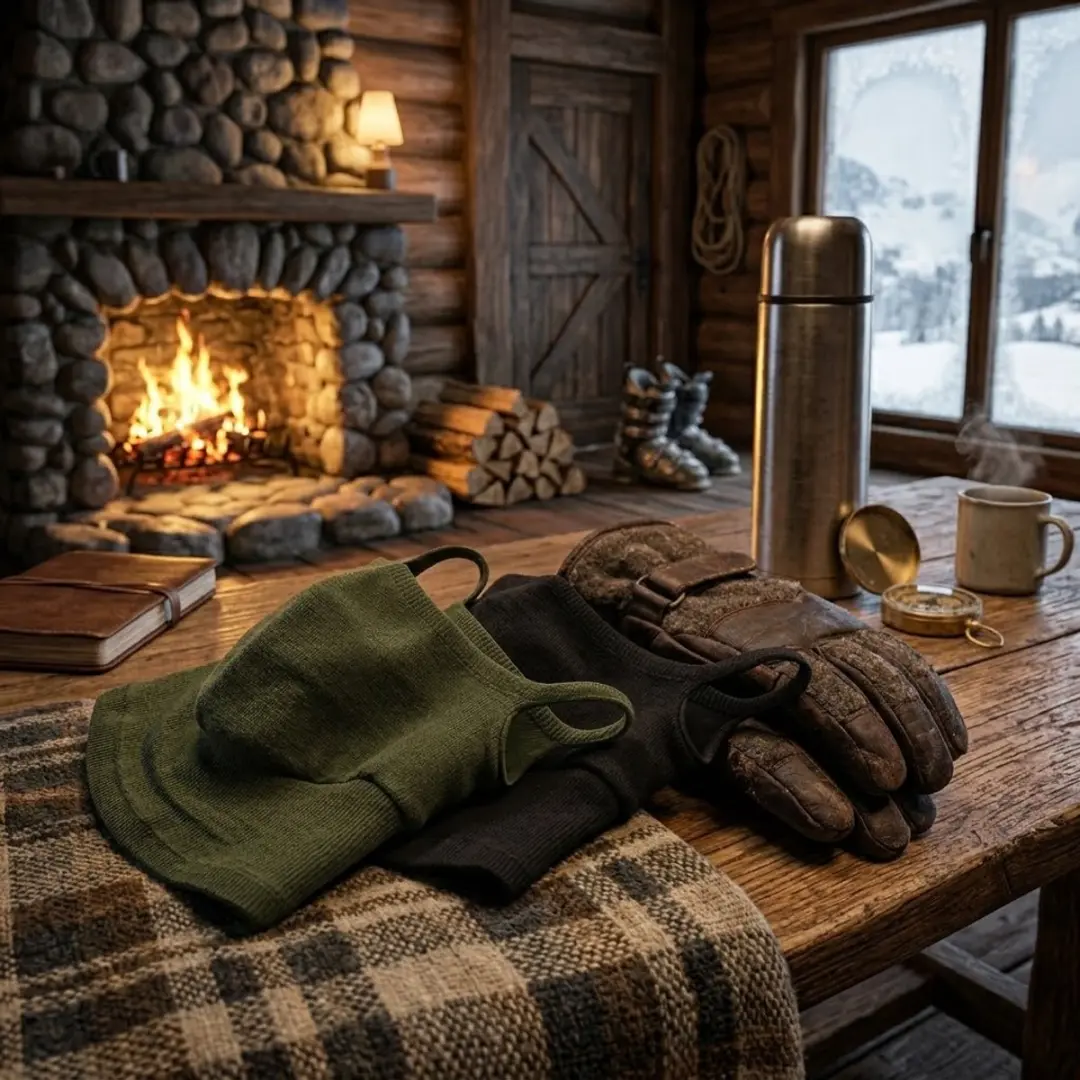 NUVEX Nekwarmer Set 2 Stuks - Zwart/Leegergoen
