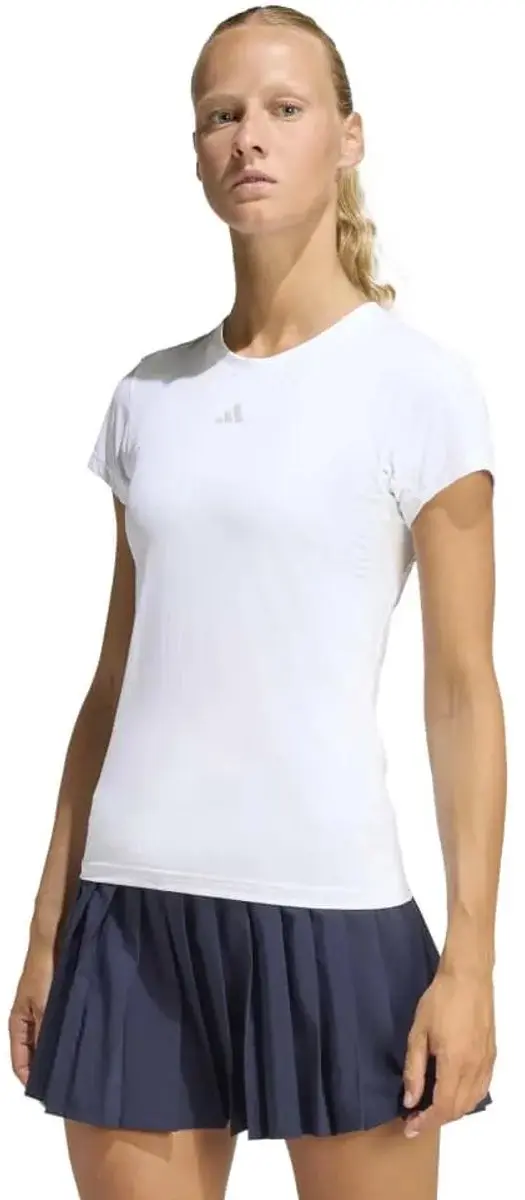 Adidas Tennis Climacool Freelift T-shirt Wit S