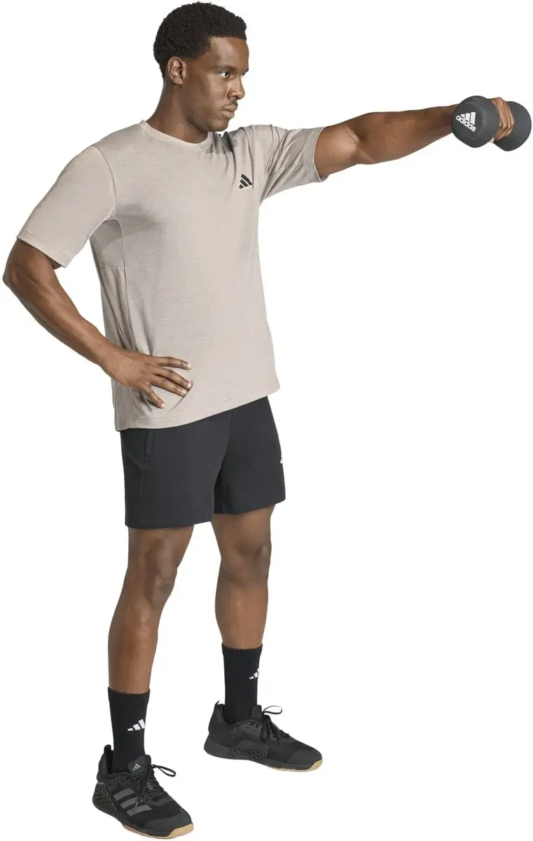 adidas Workout Essentials Shirt Heren XL - Grijs/Zwart