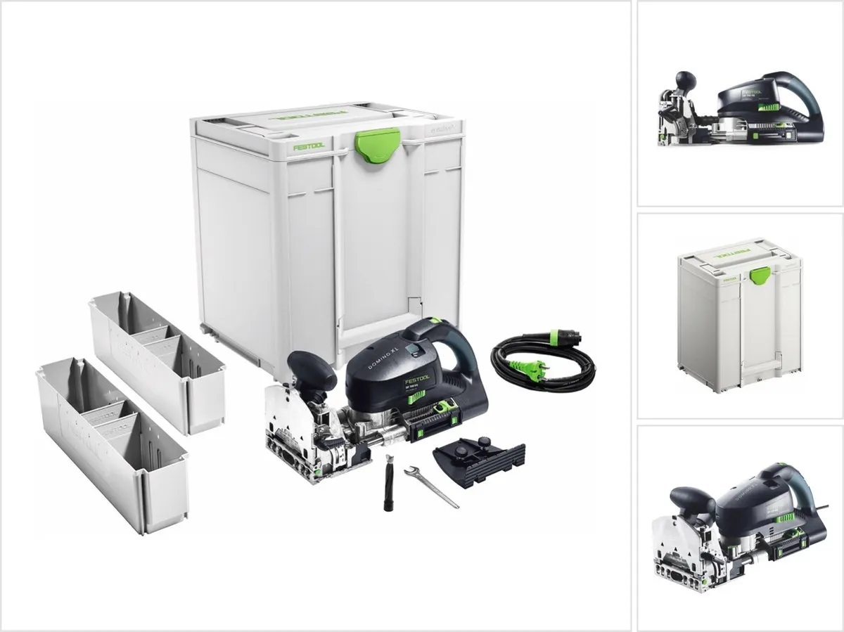 Festool DF 700 EQ-Plus DOMINO XL Freesmachine 720W - Groen/Zwart - afbeelding 6 van 6