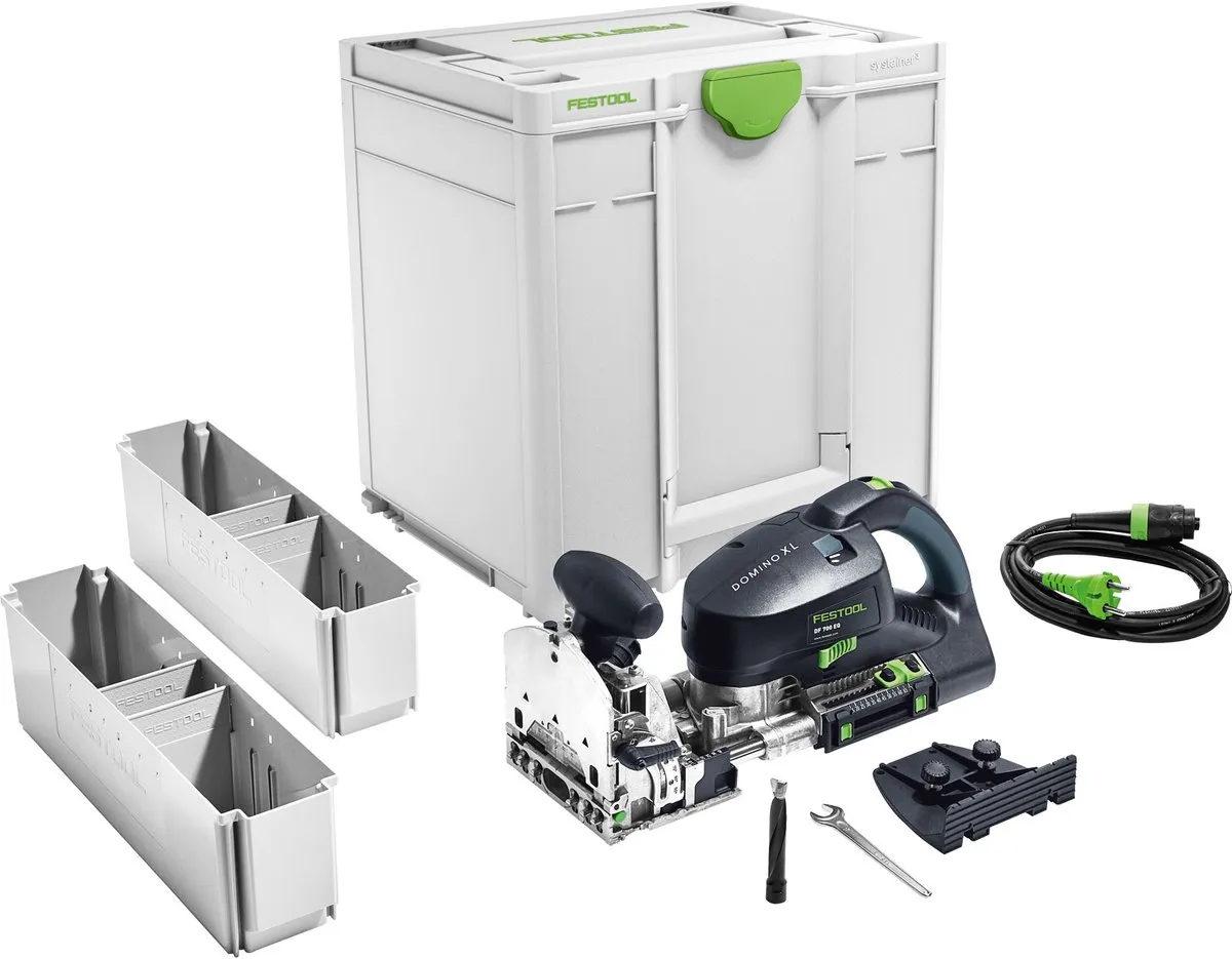 Festool DF 700 EQ-Plus DOMINO XL Freesmachine 720W - Groen/Zwart