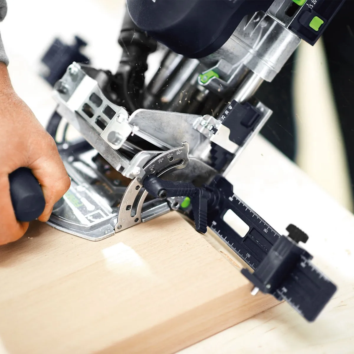 Festool DF 700 EQ-Plus DOMINO XL Freesmachine 720W - Groen/Zwart