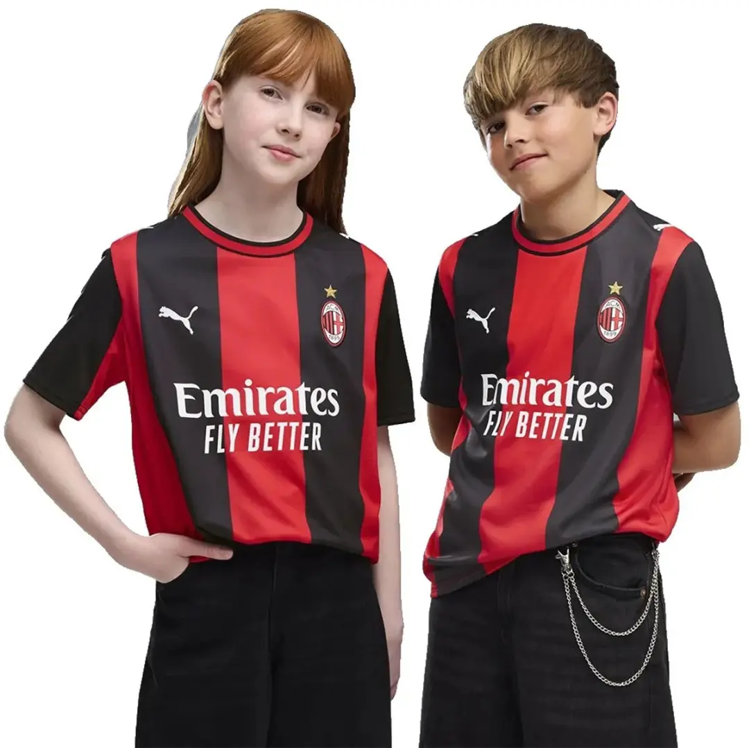 PUMA AC Milan Thuis T-shirt Junior - Rood 158