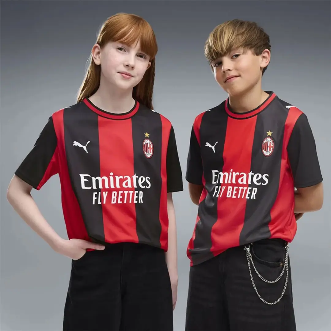 PUMA AC Milan Thuis T-shirt Junior - Rood 158