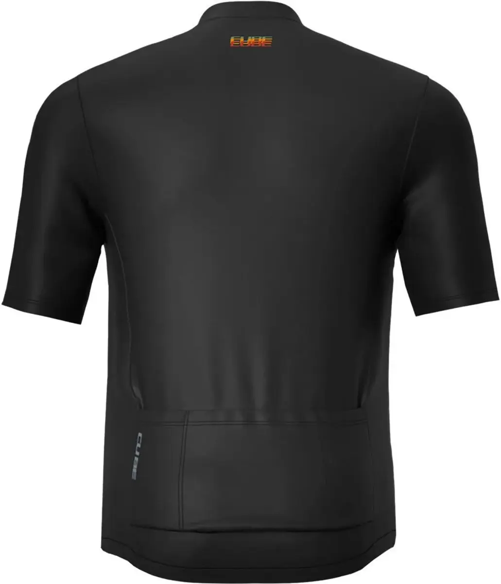 Cube Cmpt Korte Mouw Wielertrui XS - Zwart