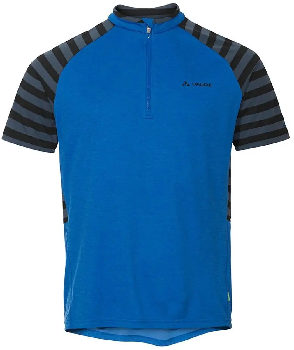 Vaude Tamaro III Fietsshirt Heren - Korte mouwen - S - Blauw