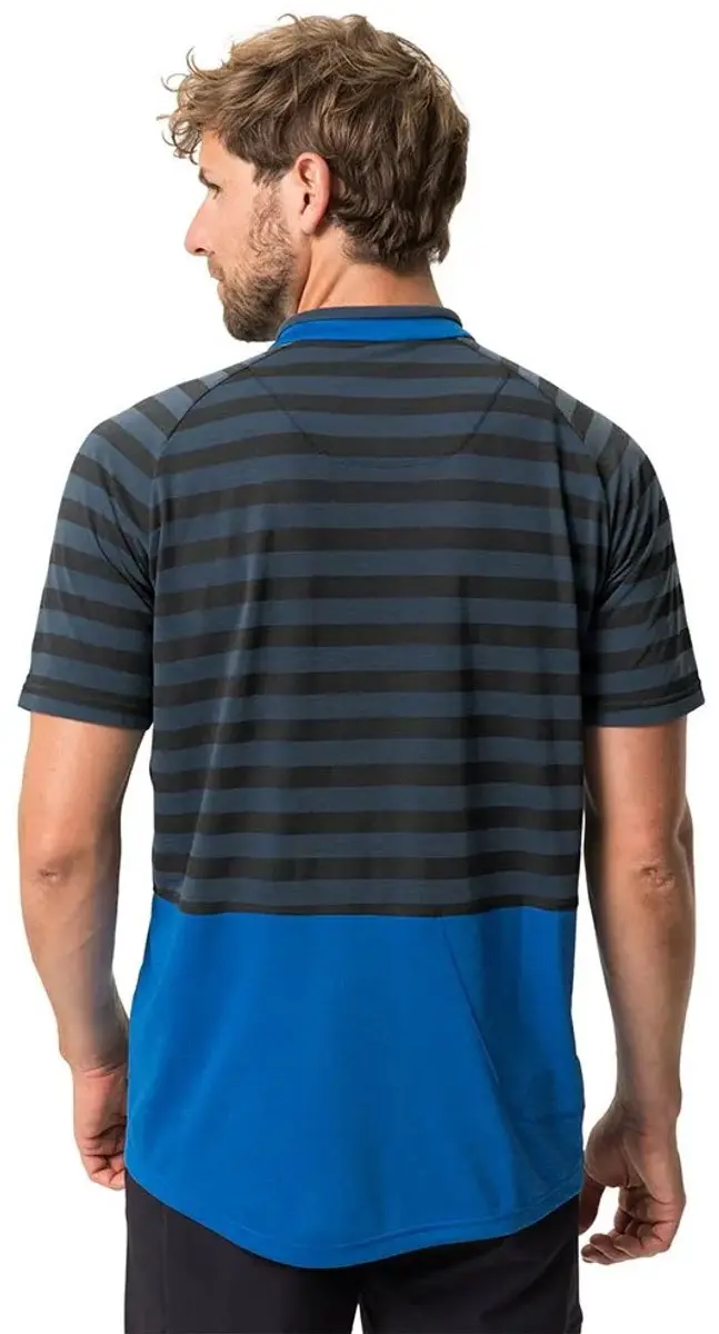 Vaude Tamaro III Fietsshirt Heren - Korte mouwen - S - Blauw
