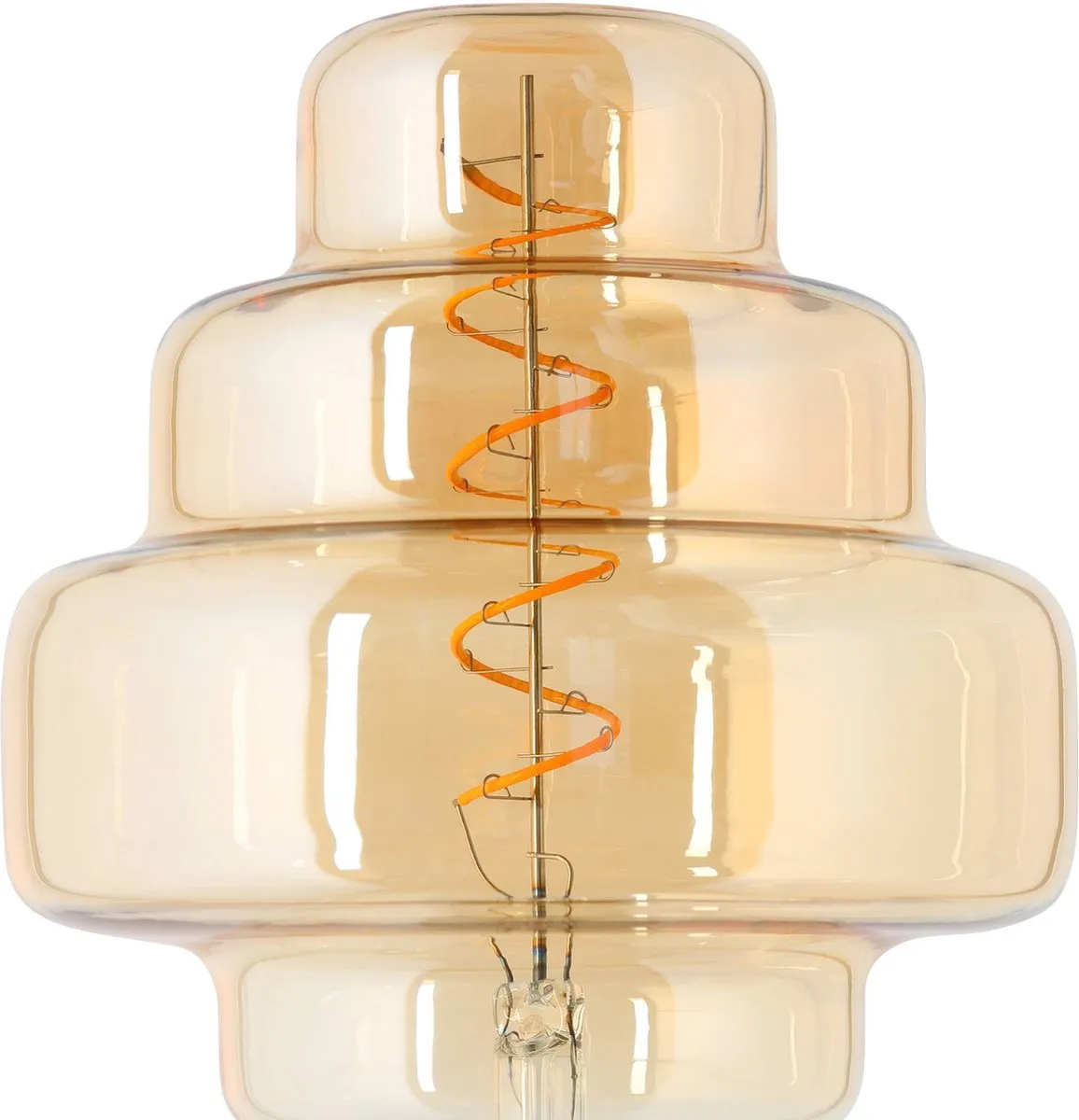 Eglo LED Lamp E27 Ø15cm - Amber - 2000K - Dimbaar