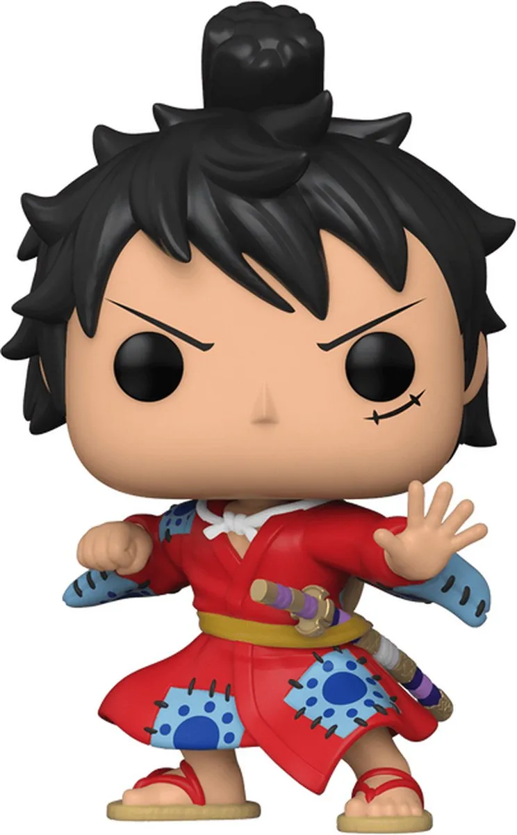 Funko One Piece Luffy in Kimono POP! Figuur - 9cm - Multicolours