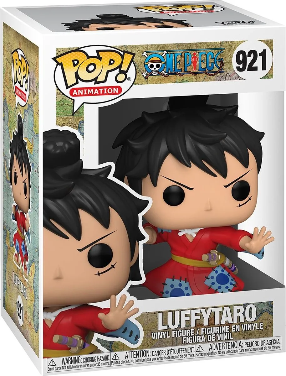 Funko One Piece Luffy in Kimono POP! Figuur - 9cm - Multicolours