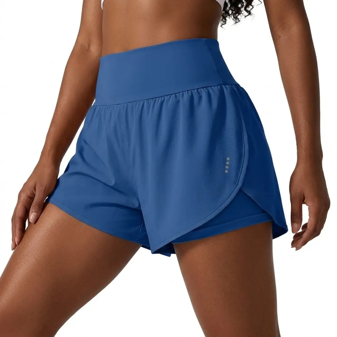 NuveX Koningsblauw Dames Sport Shorts M