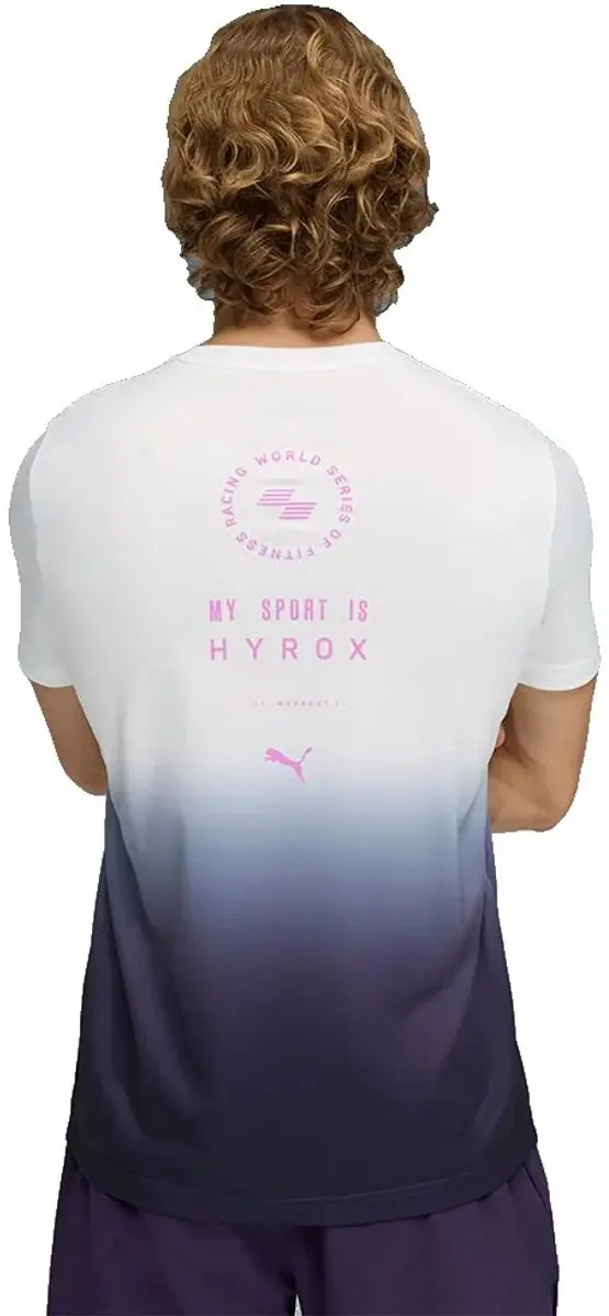 PUMA X Hyrox Graphic T-shirt Wit XS