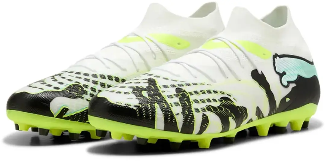 PUMA Future 9 Match Creativity Mg Voetbalschoenen 39 - Wit