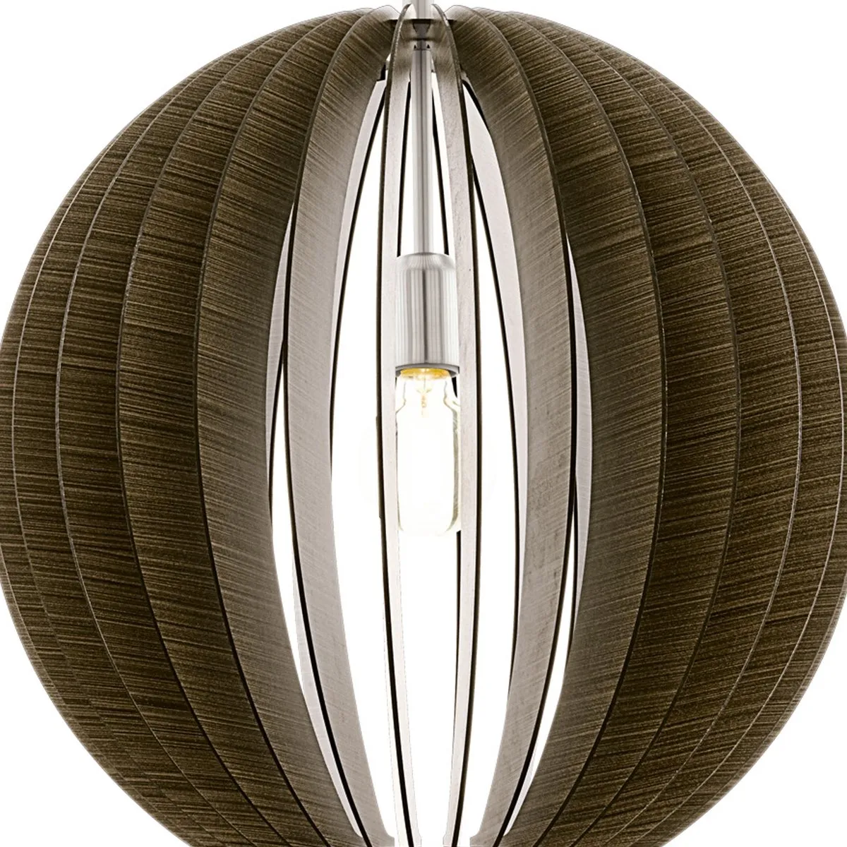 Eglo Cossano Hanglamp - Ø50cm - Donkerbruin