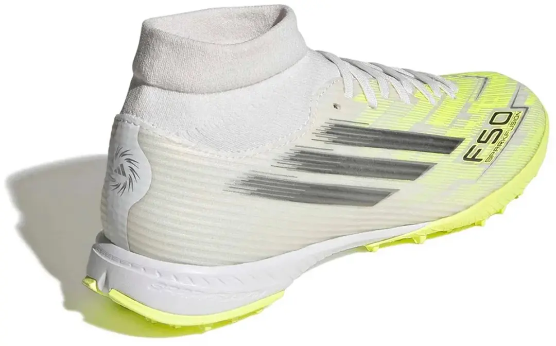 adidas F50 Sparkfusion League Mid Cut TF Voetbalschoenen - Wit - 39 1/3