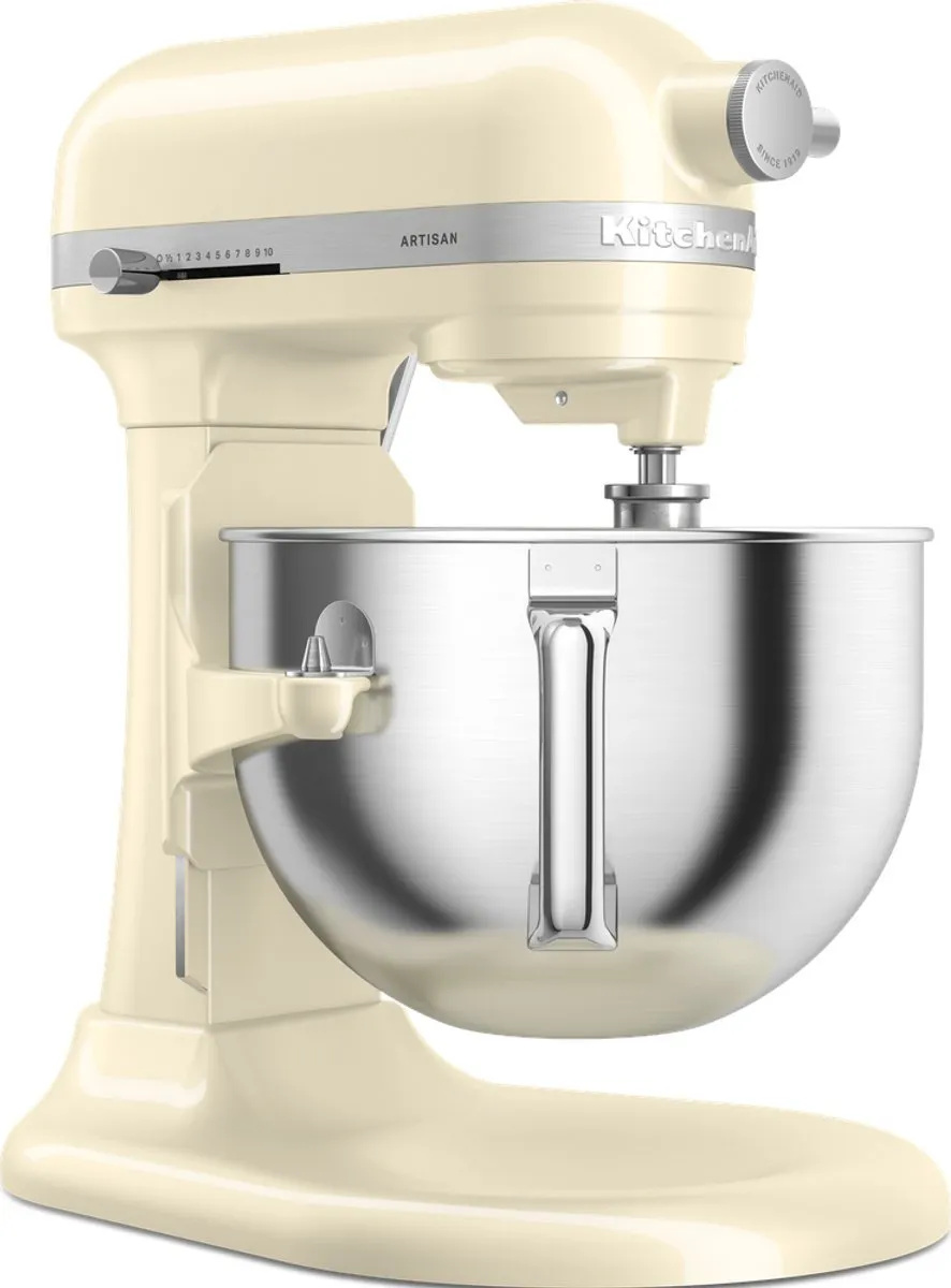 KitchenAid Artisan Keukenmachine 375W - 11 snelheden - 5,6L - Amandelwit - afbeelding 4 van 5