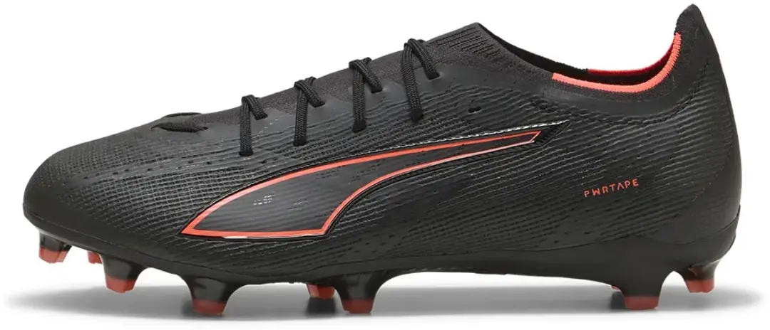 PUMA Ultra 6 Pro FG/AG Voetbalschoenen - 44.5 - Zwart/Rood/Grijs