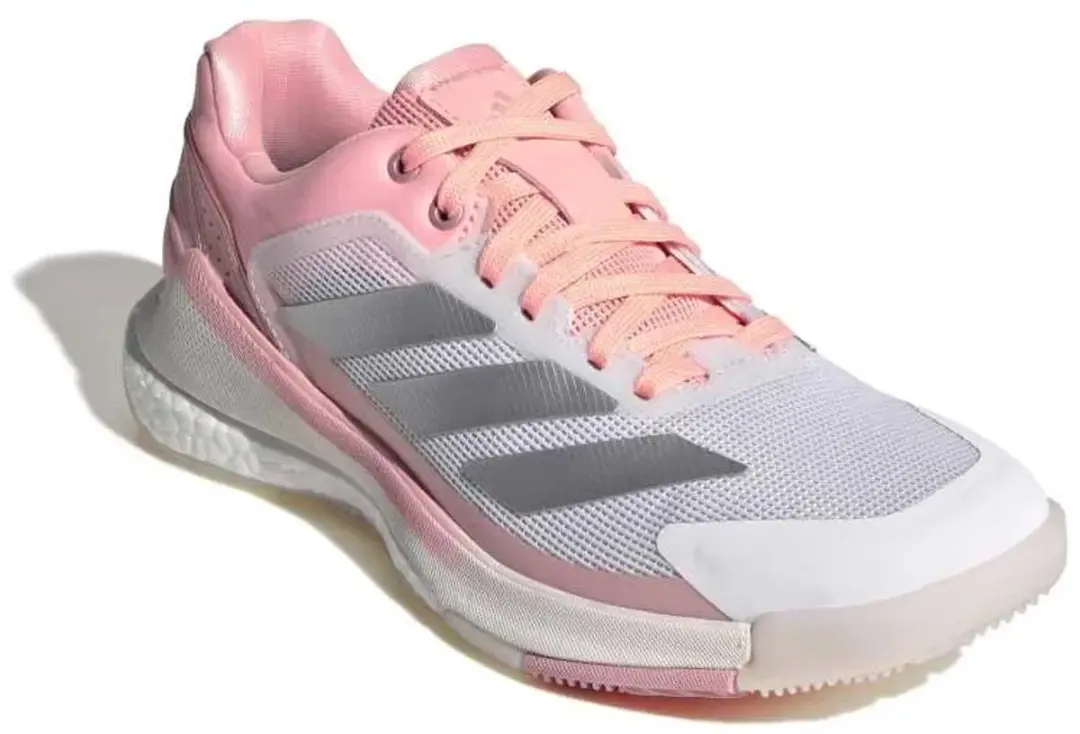 Adidas Crazyquick Boost Padelschoenen 38 - Wit/Rozig