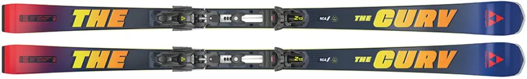 Fischer The Curv M-plate + RC4 Z13 GW Freeflex 85 Skipakket - 178cm - Matt Black/Fluor Yellow
