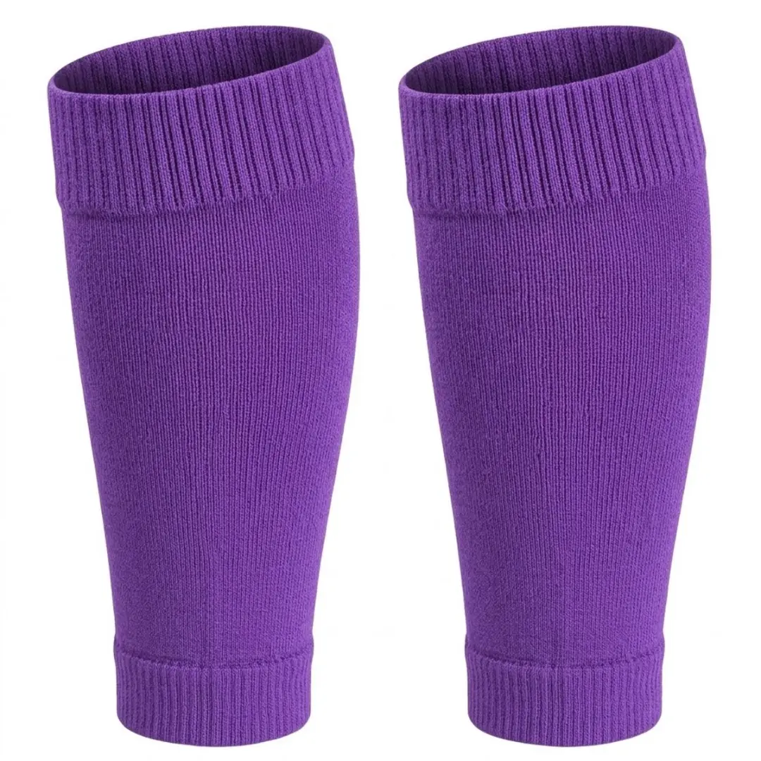 NUVEX Paarse Voetbal Sleeves Compressie