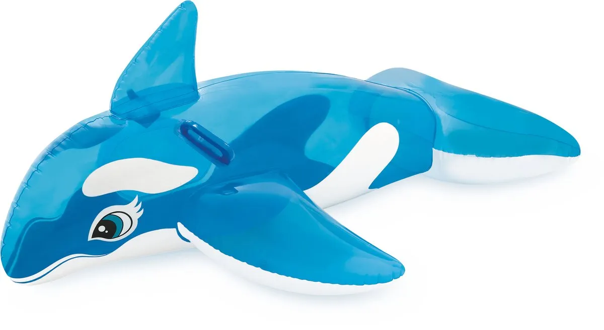 Intex Lil' Whale Ride-ON 3+ - Blauw/Wit