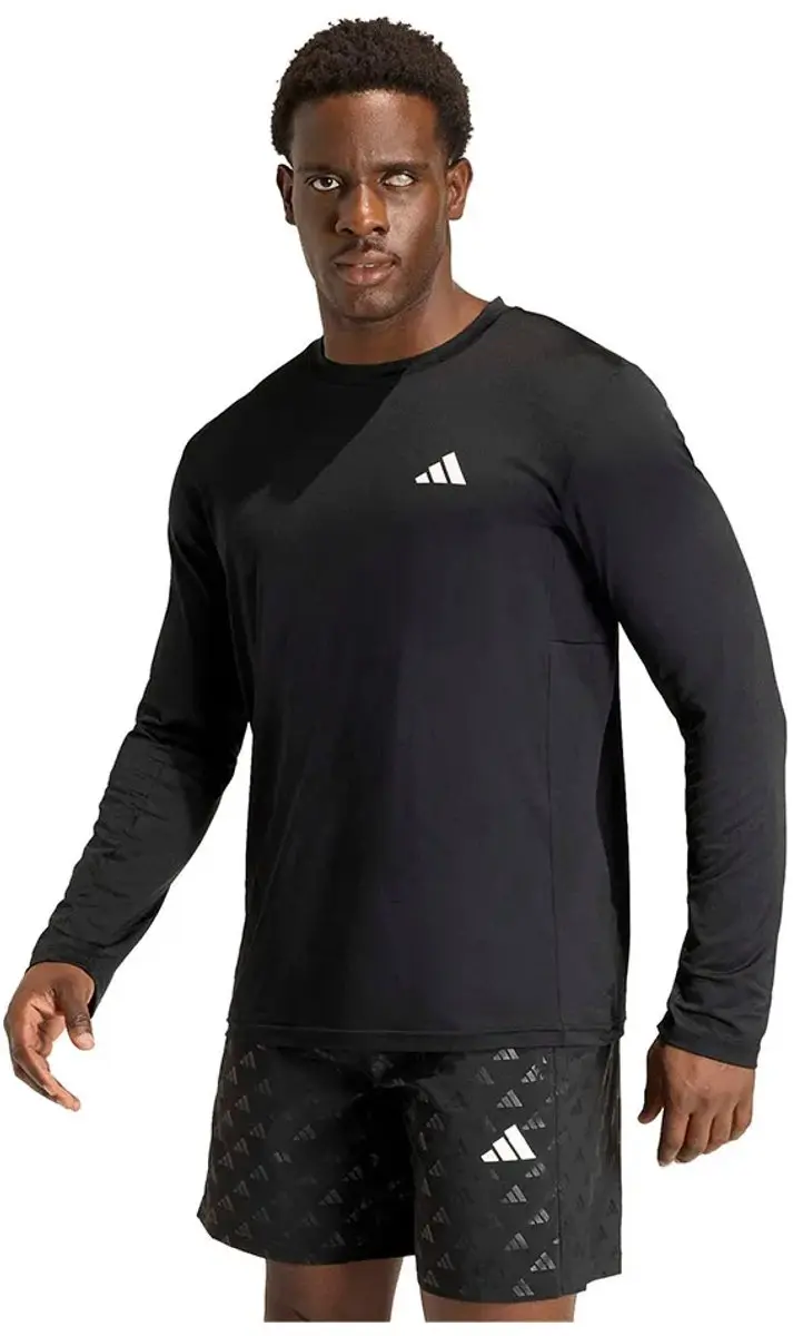Adidas Workout Essentials Flex T-shirt Lange Mouwen - S - Zwart