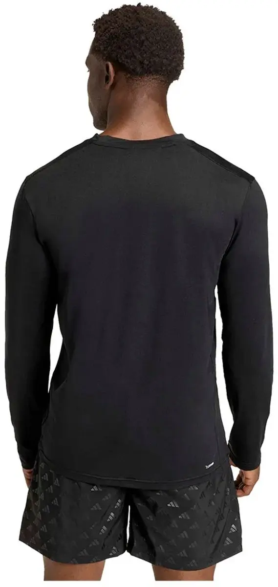 Adidas Workout Essentials Flex T-shirt Lange Mouwen - S - Zwart - afbeelding 6 van 6