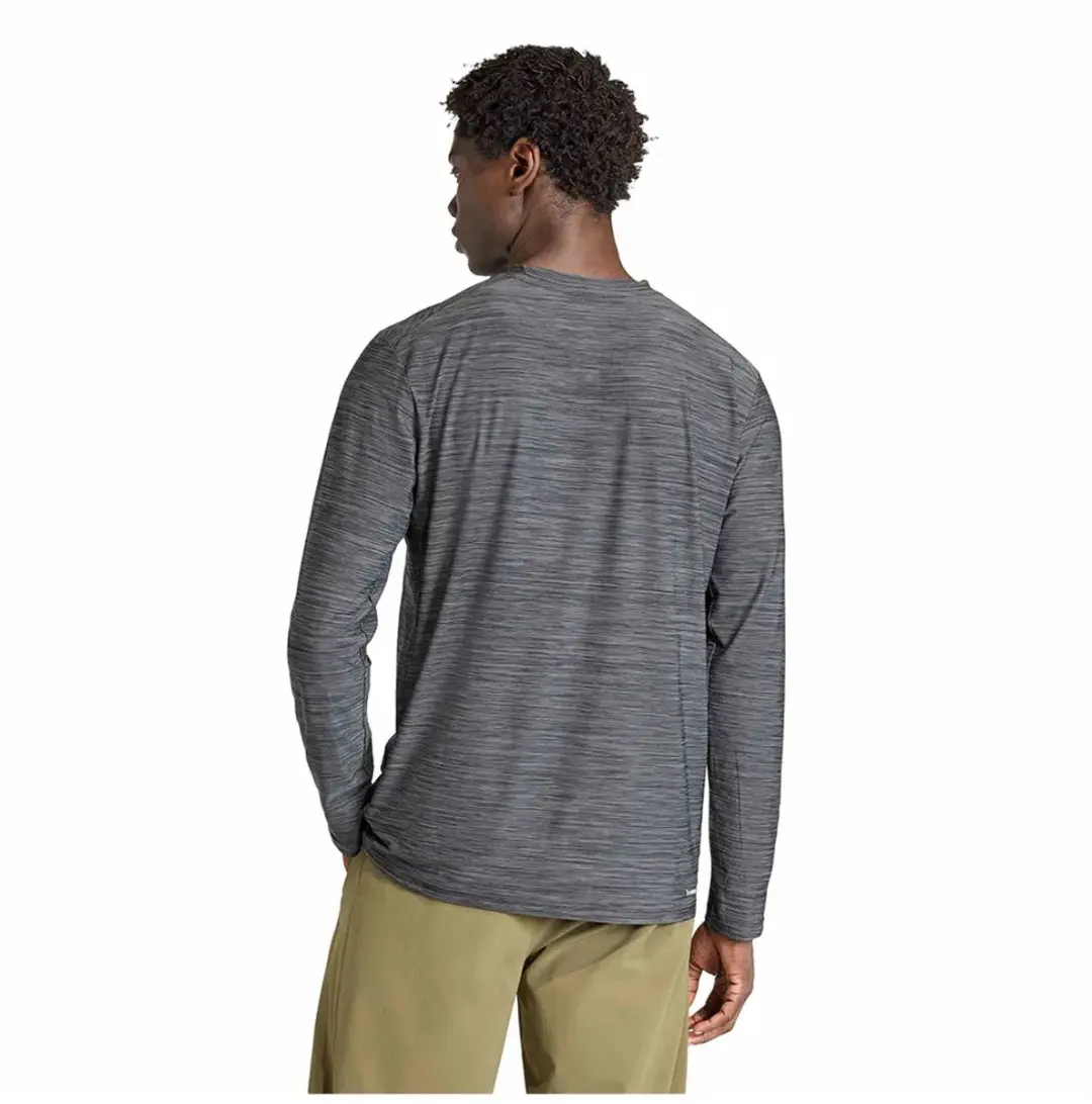Adidas Workout Essentials Flex T-shirt Lange Mouwen - S - Zwart