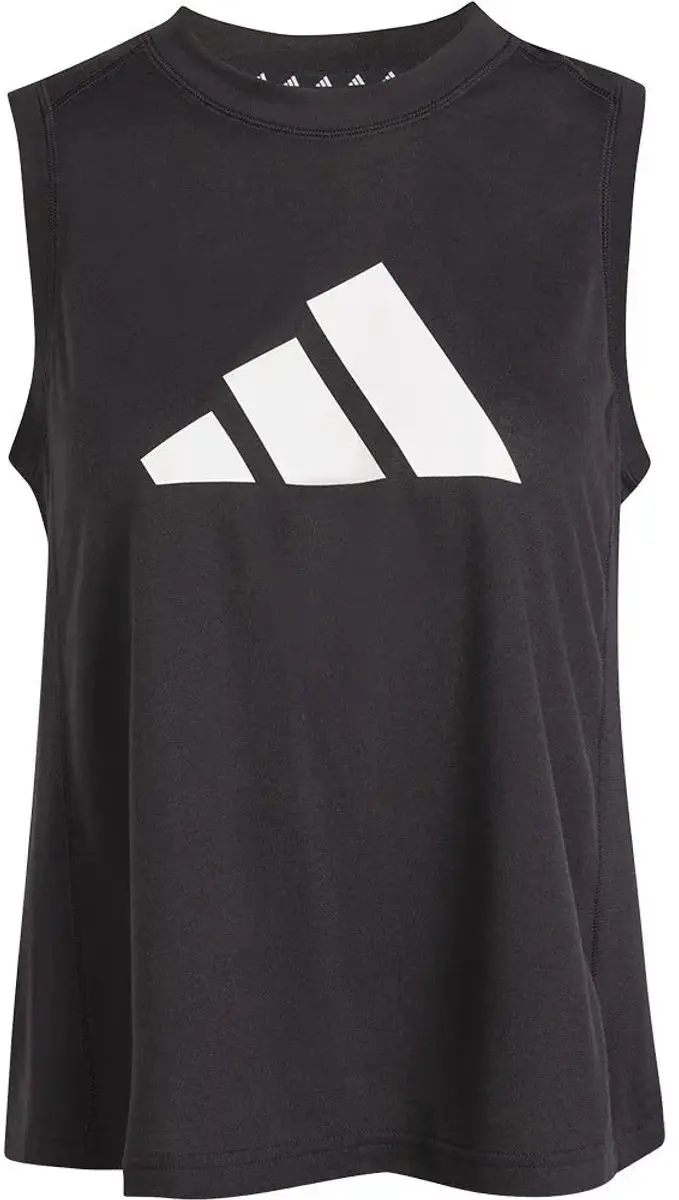 Adidas Train Essentials Logo Mouwloos T-shirt XS - Zwart