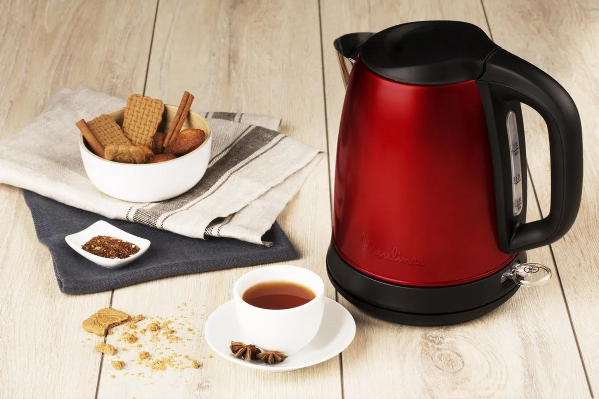 Moulinex Subito BY550510 Waterkoker - 2400W 1.7L - Rood