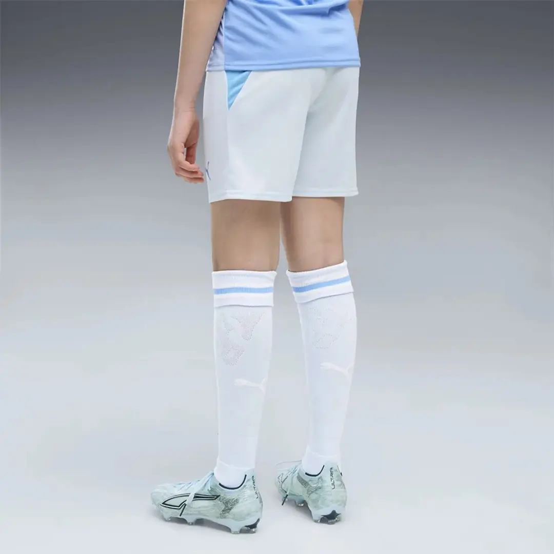 PUMA Manchester City FC 26/27 Thuis Shorts Junior - Icy Blue - 128/140