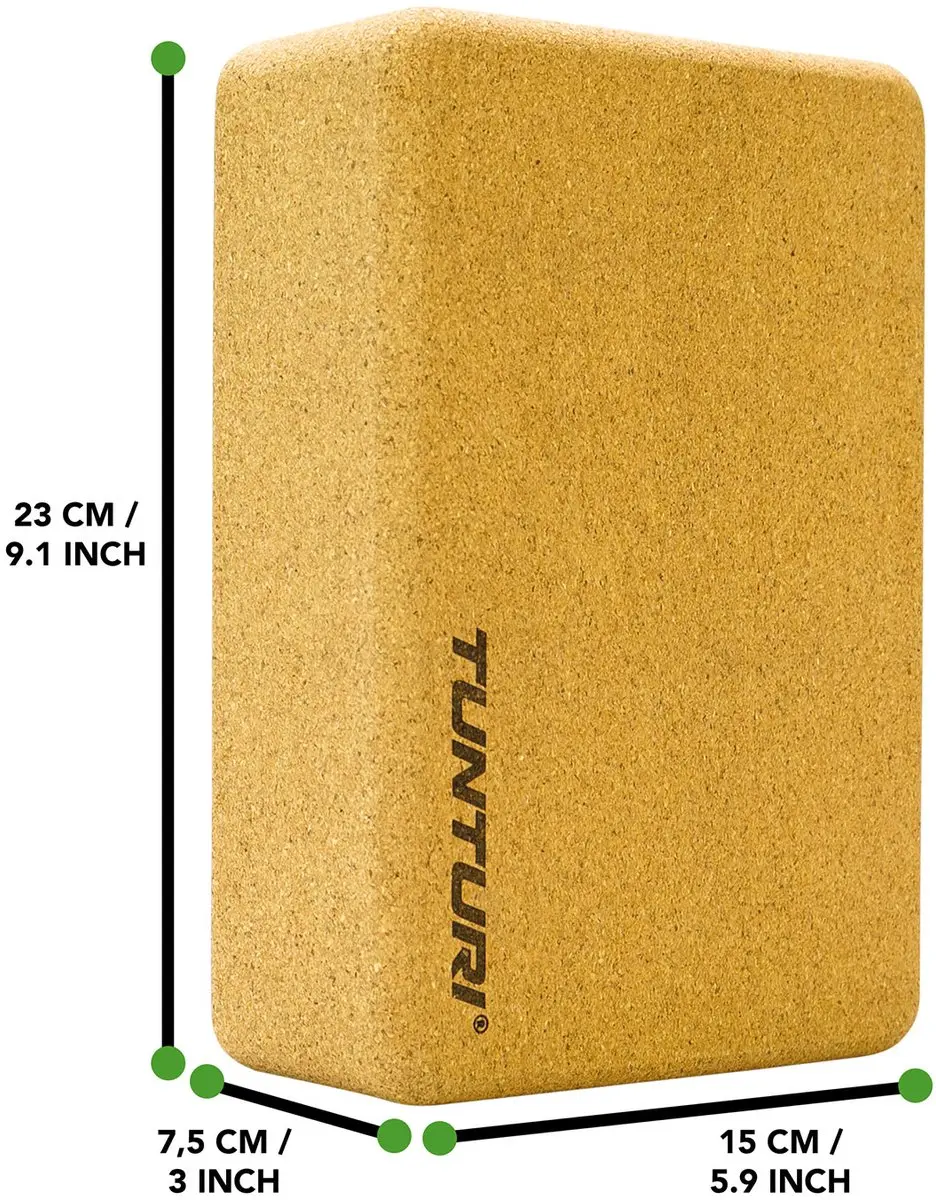 Tunturi Yoga Blok - Kurk