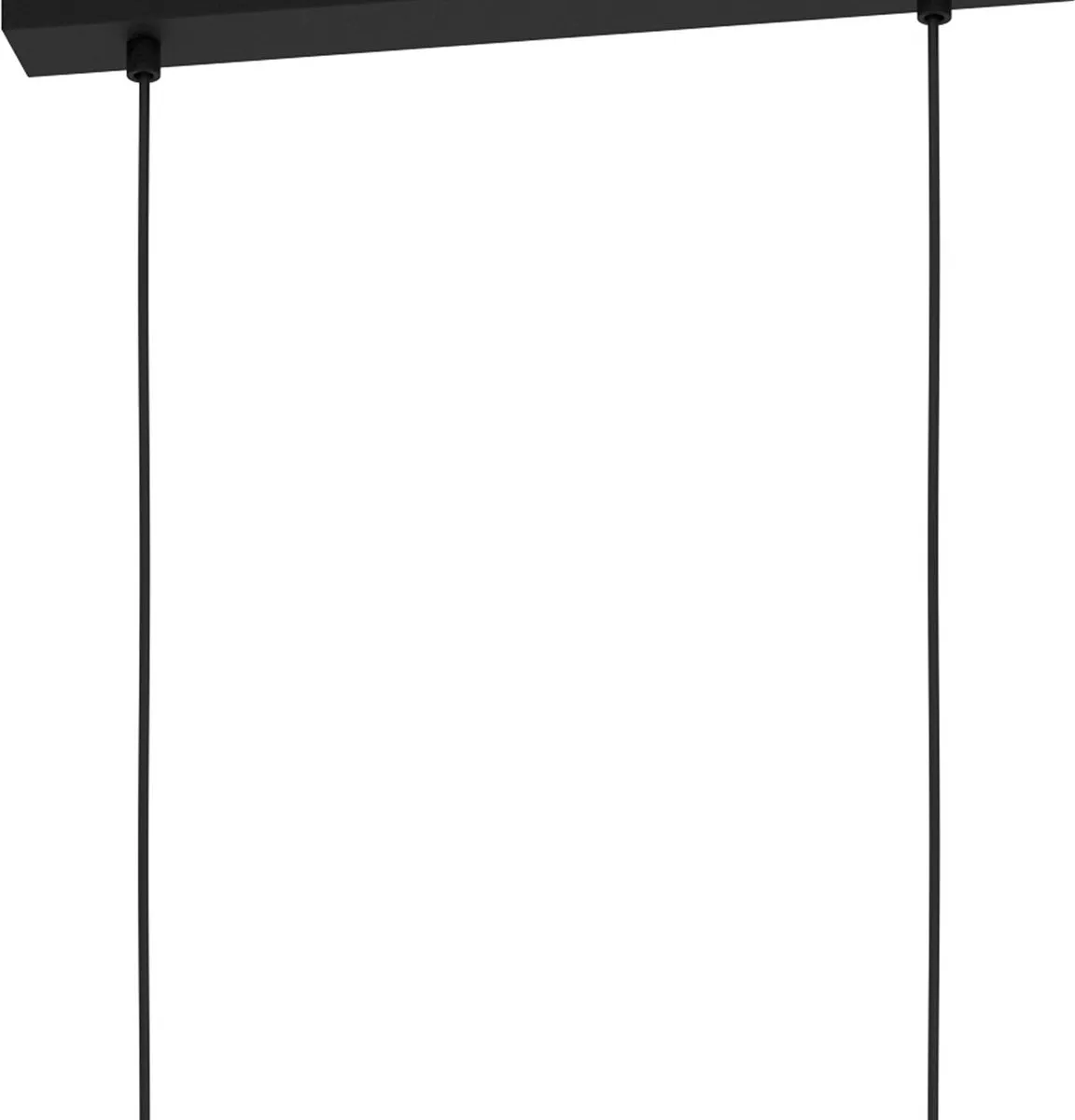 Eglo Mardyke Hanglamp E27 - 3 Lichtpunten - 77,5 cm - Zwart
