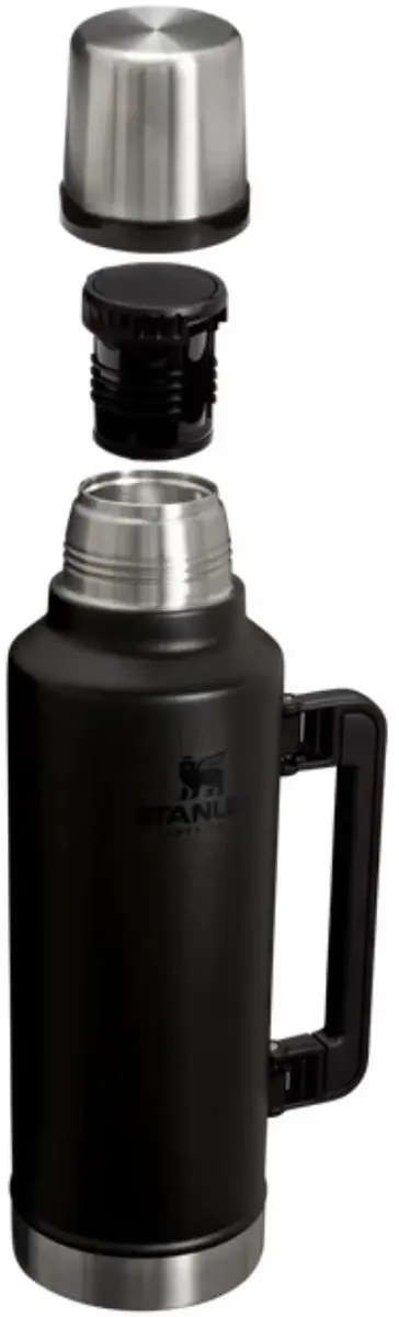 Stanley The Legendary Classic Bottle 1,9L - Zwart - afbeelding 2 van 3