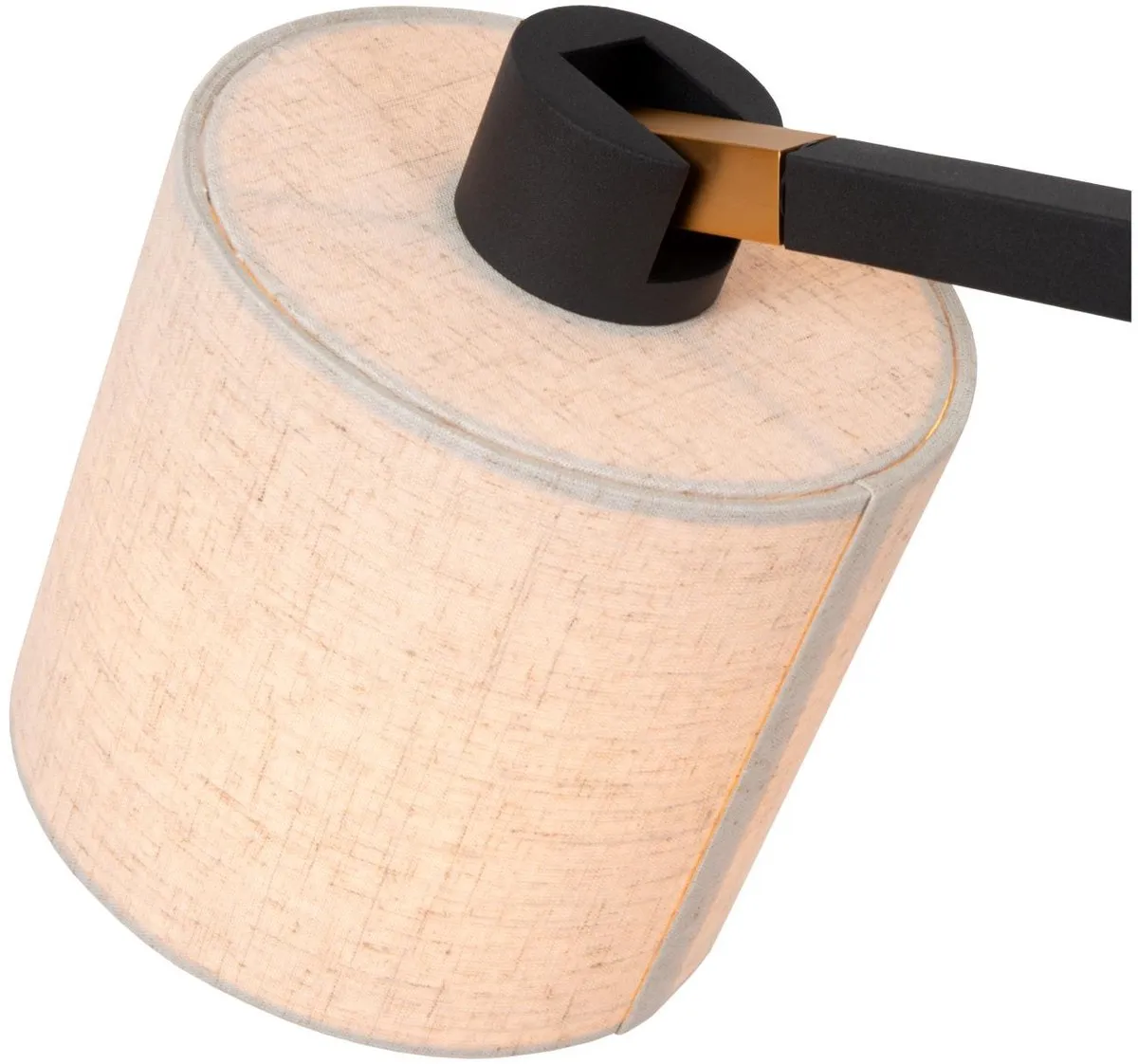 Lucide Lesley Vloerlamp E27 - Zwart