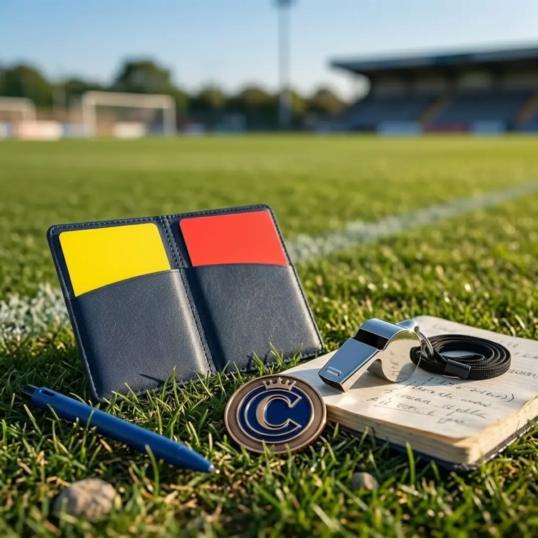 NUVEX Scheidsrechterset Voetbal - Zwart - Rode/Gele kaarten - afbeelding 2 van 6