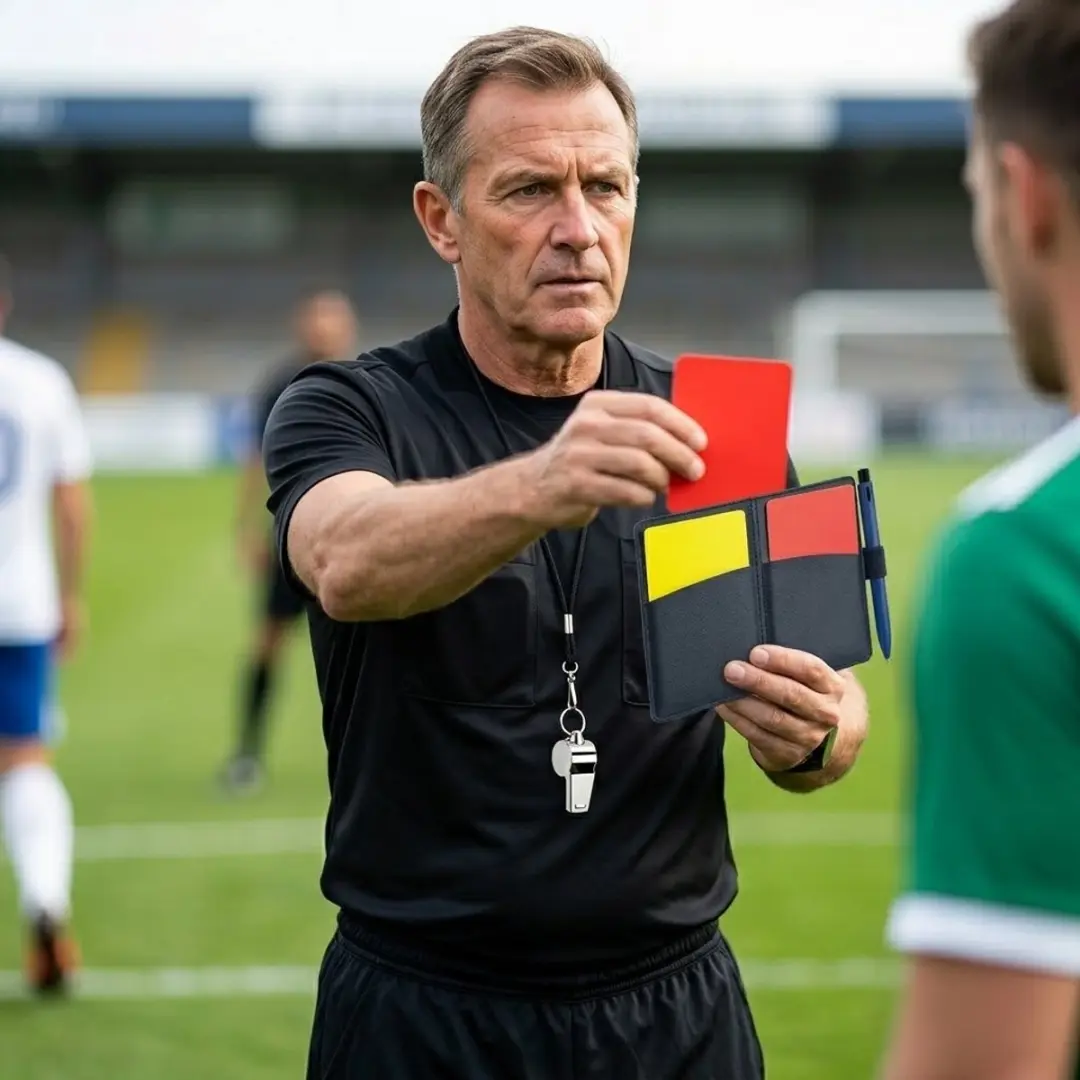 NUVEX Scheidsrechterset Voetbal - Zwart - Rode/Gele kaarten - afbeelding 4 van 6