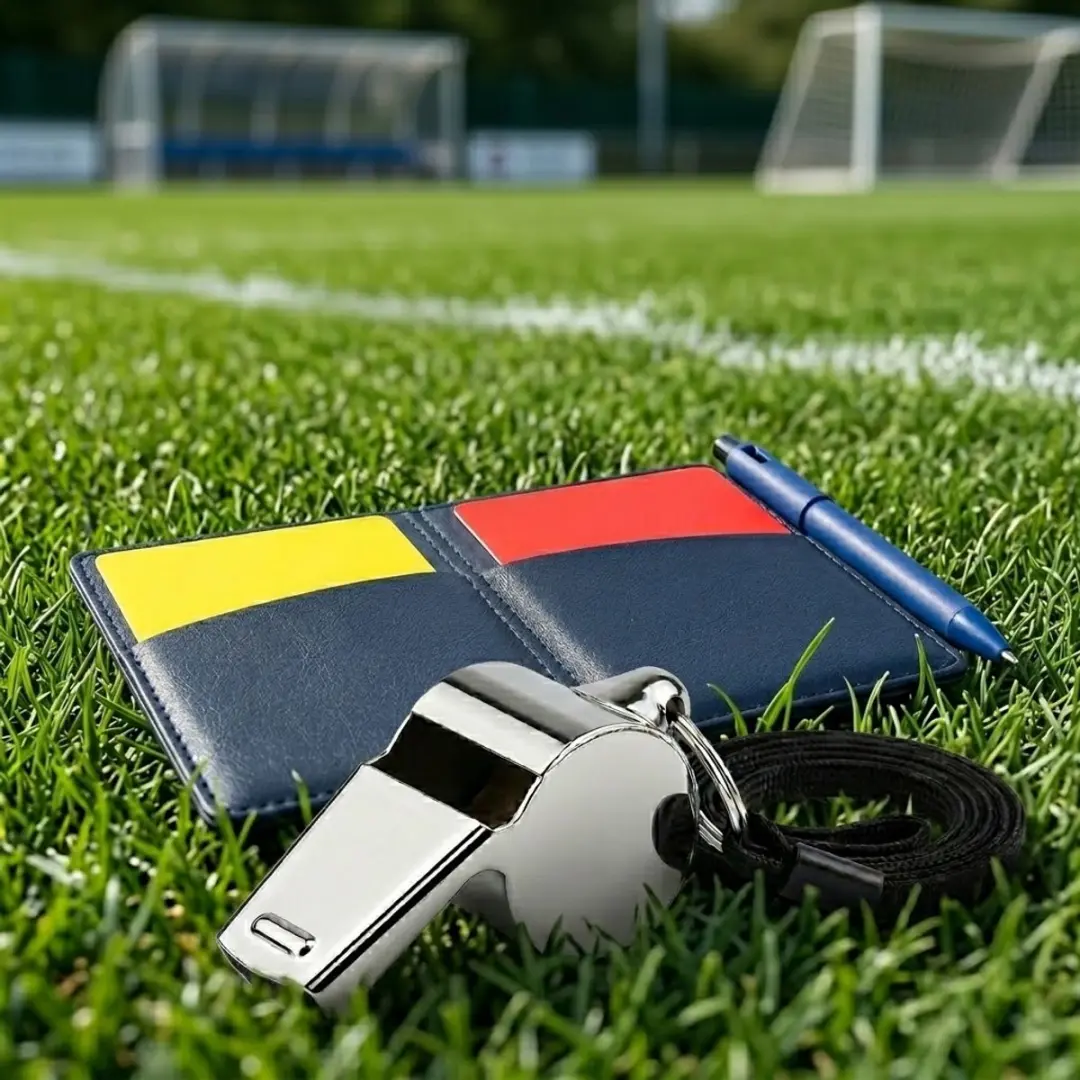 NUVEX Scheidsrechterset Voetbal - Zwart - Rode/Gele kaarten - afbeelding 3 van 6