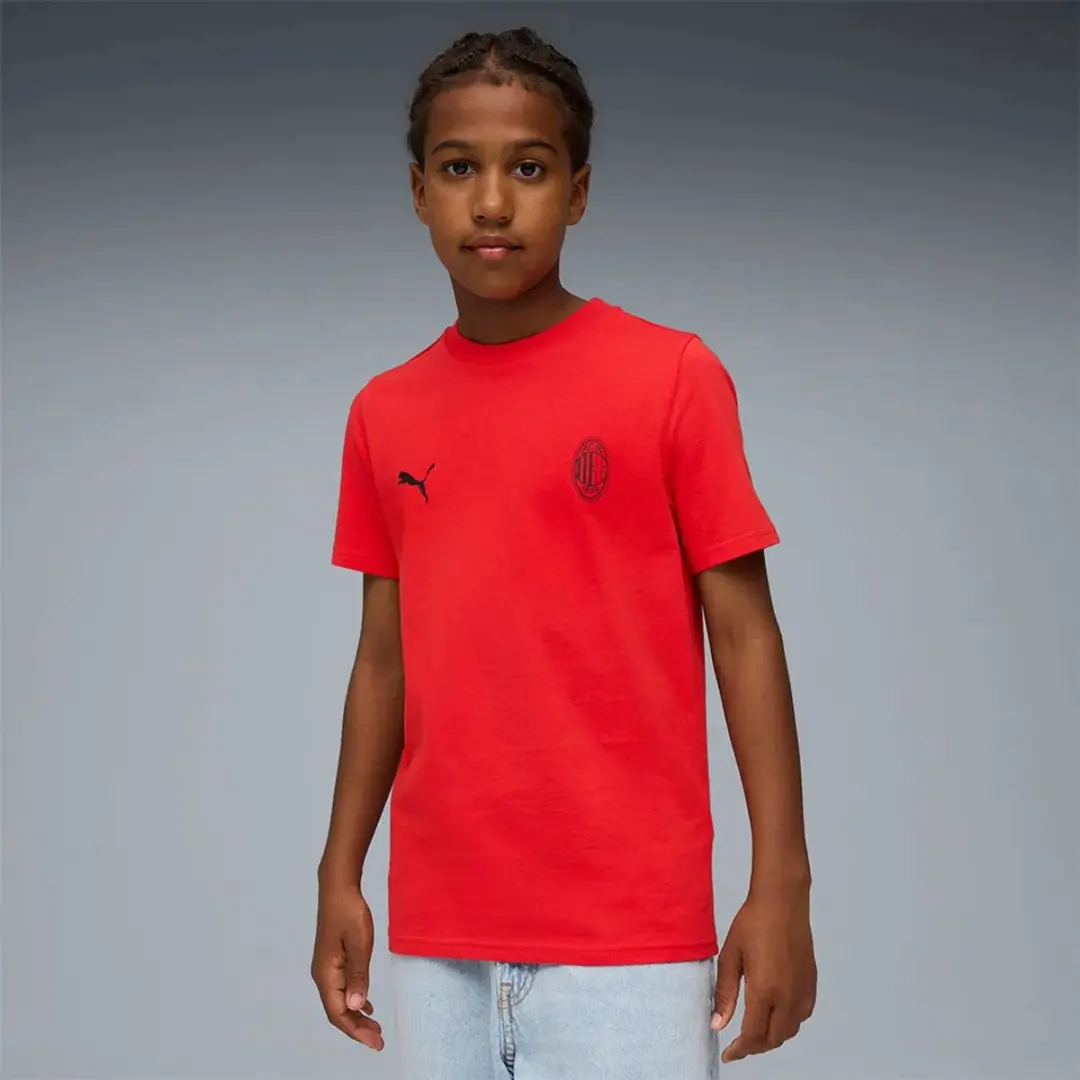 PUMA AC Milan T-shirt - 134/140 cm - Rood