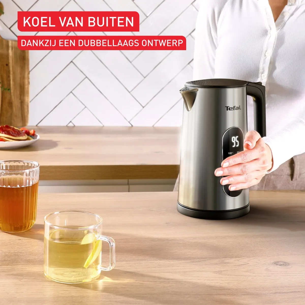 Tefal Selection KI871D Waterkoker 1.7L - 1500W - RVS