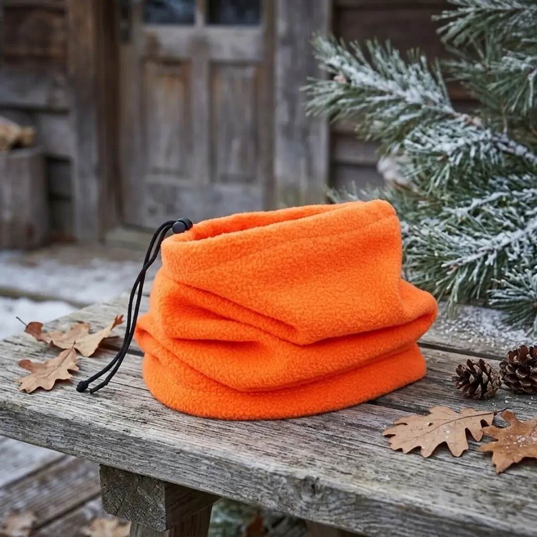 NuveX Fleece Nekwarmer 3-in-1 - Oranje