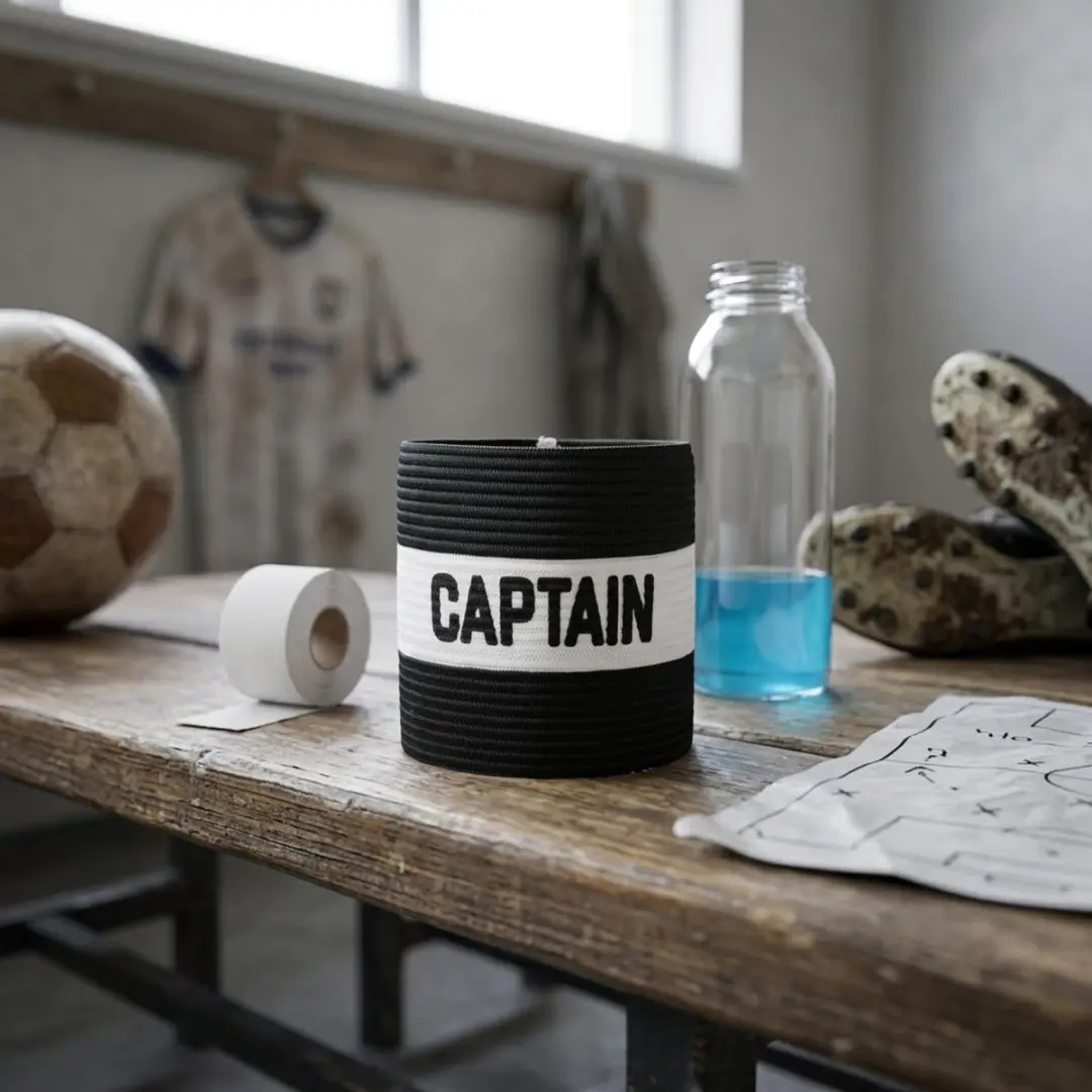NUVEX Aanvoerdersband Voetbal - 12,5cm - Zwart - afbeelding 3 van 6