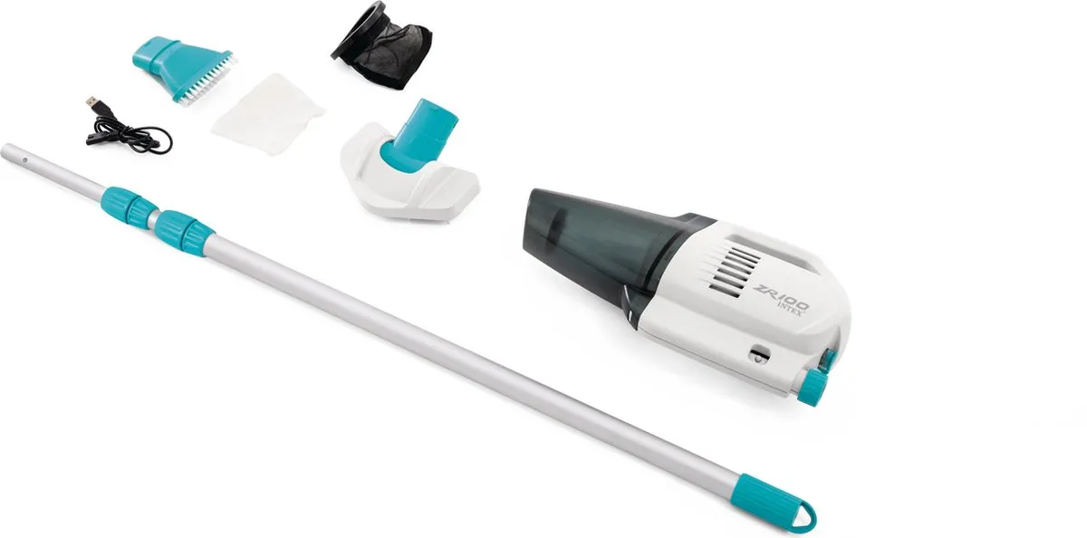 Intex ZR100 Stofzuiger Zwembad - Wit/Blauw - afbeelding 6 van 6